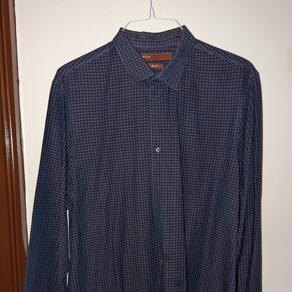 PERRY ELLIS Long sleeve casual shirt